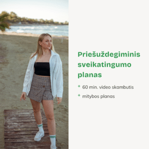 Priešuždegiminis sveikatingumo planas su konsultacija