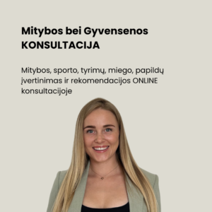 Individuali KONSULTACIJA (online)