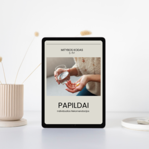 PAPILDŲ Konsultacija (Raštu)